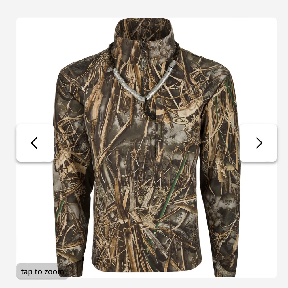 Drake EST Quarter Zip Pullover Shirt